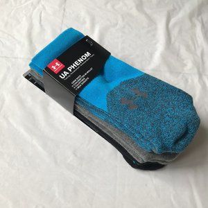 3 Pairs Under Armour Mens Crew Cotton Socks